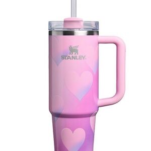 Stanley Pink Heart Tumbler 30 oz